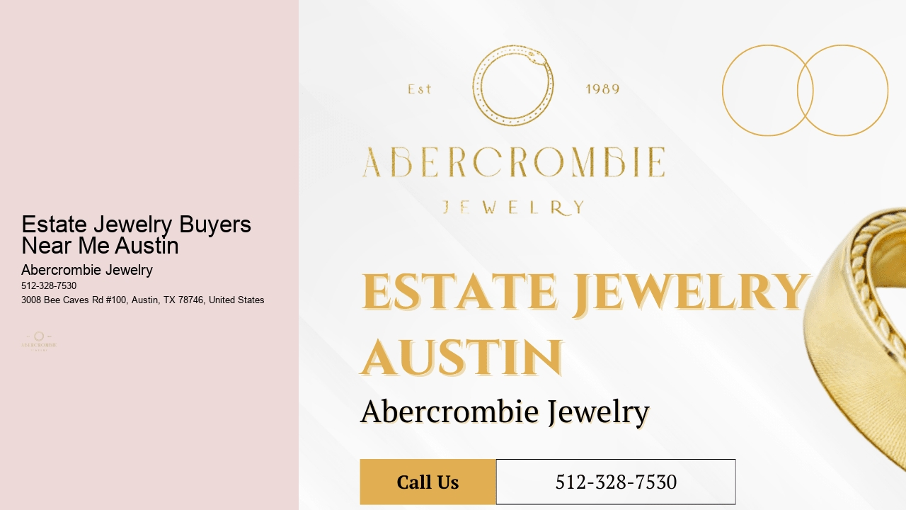 Estate Jewelry Buyers Near Me Austin