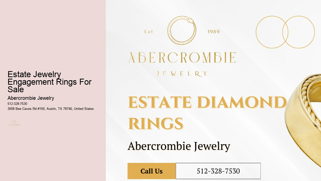 Estate Jewelry Engagement Rings For Sale